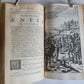1719 WORKS of VIRGIL in ENGLISH by DRYDEN 3 VOLUMES antique ILLUSTRATED