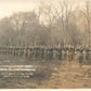 FORT SNELLING MN WOUNDED SOLDIERS EXERCISING ANTIQUE REAL PHOTO POSTCARD RPPC