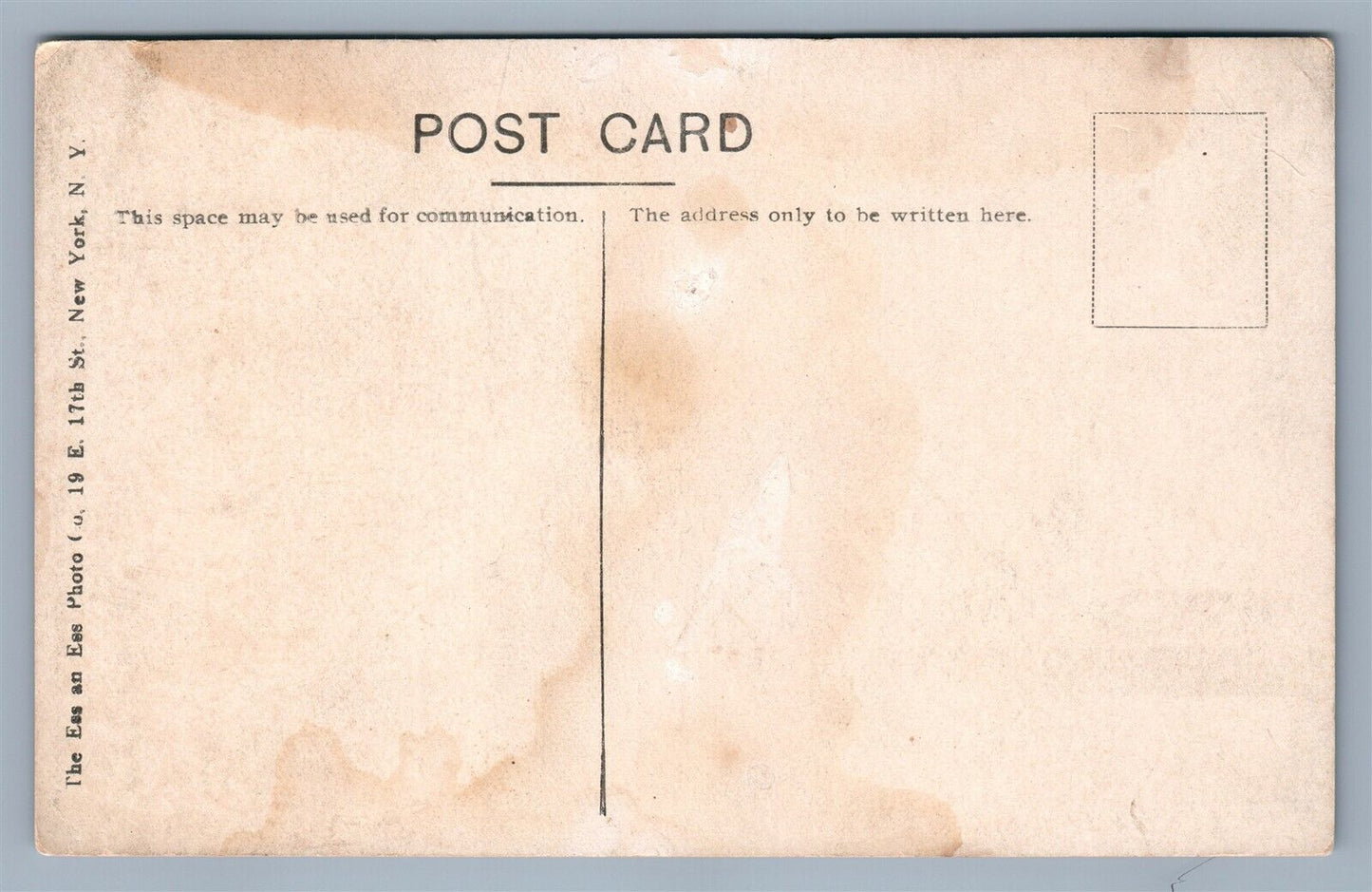 VAN CORTLAND PARK NY ANTIQUE POSTCARD