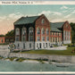 TRENTON NJ FILTRATION PLANT ANTIQUE POSTCARD