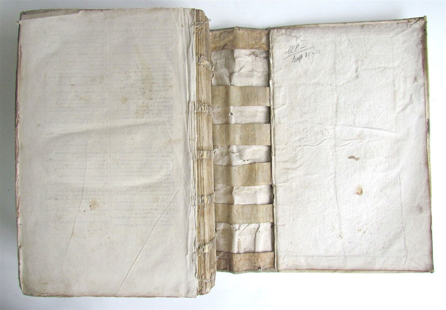 1663 THEOLOGY by MATTHIAE FABRI antique VELLUM BOUND FOLIO