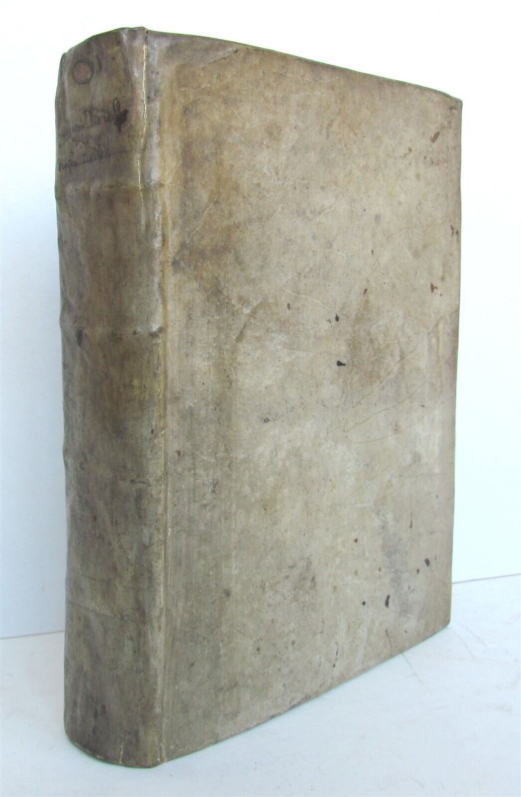 1629 LAW BOOK in FRENCH ANTIQUE vellum bound LE SECOND LIVRE DU PROCEZ CIVIL