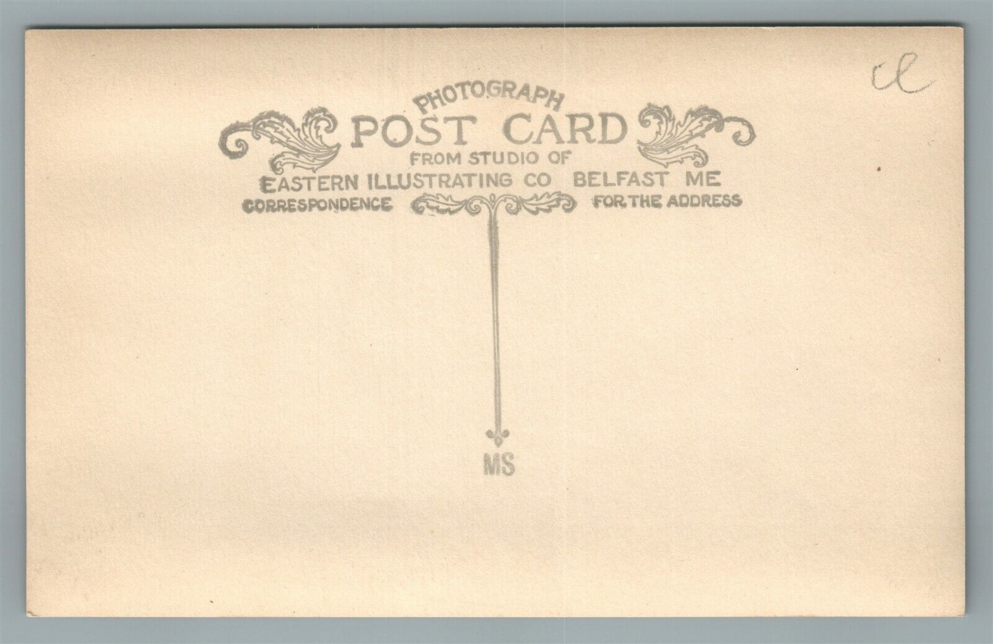 FRANKLINVILLE NY PINE STREET ANTIQUE REAL PHOTO POSTCARD RPPC