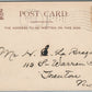 TAMPA FL FRANKLIN STREET ANTIQUE POSTCARD