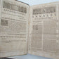 1691 BLIND-STAMPED PIGSKIN OVER WOODEN BOARDS FOLIO ANNALES ECCLESIASTICI Vol.15