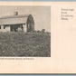 DUXBURY MA MYLES STANDISH HOUSE ANTIQUE POSTCARD PRIVATE MAILING CARD