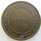 1872 COPPER NETHERLANDS MEMORIAL MEDAL - COMMEMORATING ANTI - SPAIN UPRISING