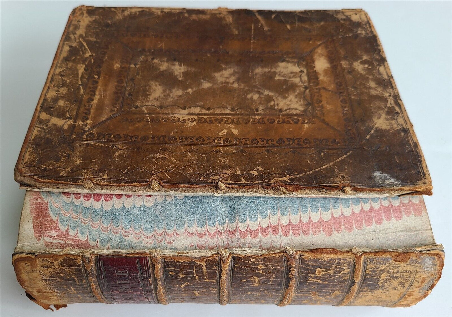 1619-1620 BIBLE in ENGLISH by B.Norton,J.Bill,Robert Barker antique ILLUSTRATED