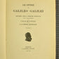 1929-1939 GALILEO GALILEI 20 VOLUMES antique ILLUSTRATED in ITALIAN