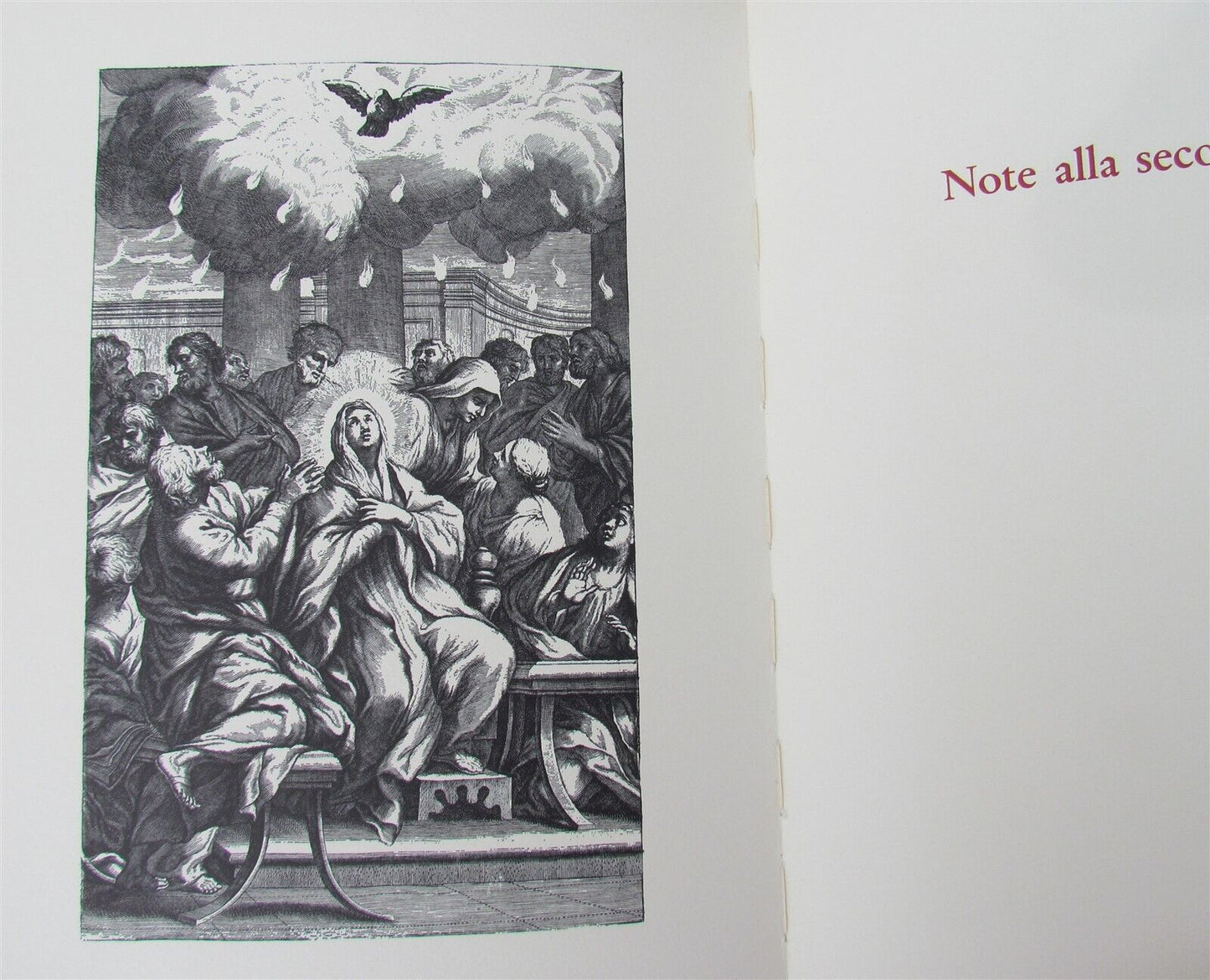 SAN PIETRO EPISTOLE CATTOLICHE antique ILLUSTRATED FOLIO VATICAN EDITION