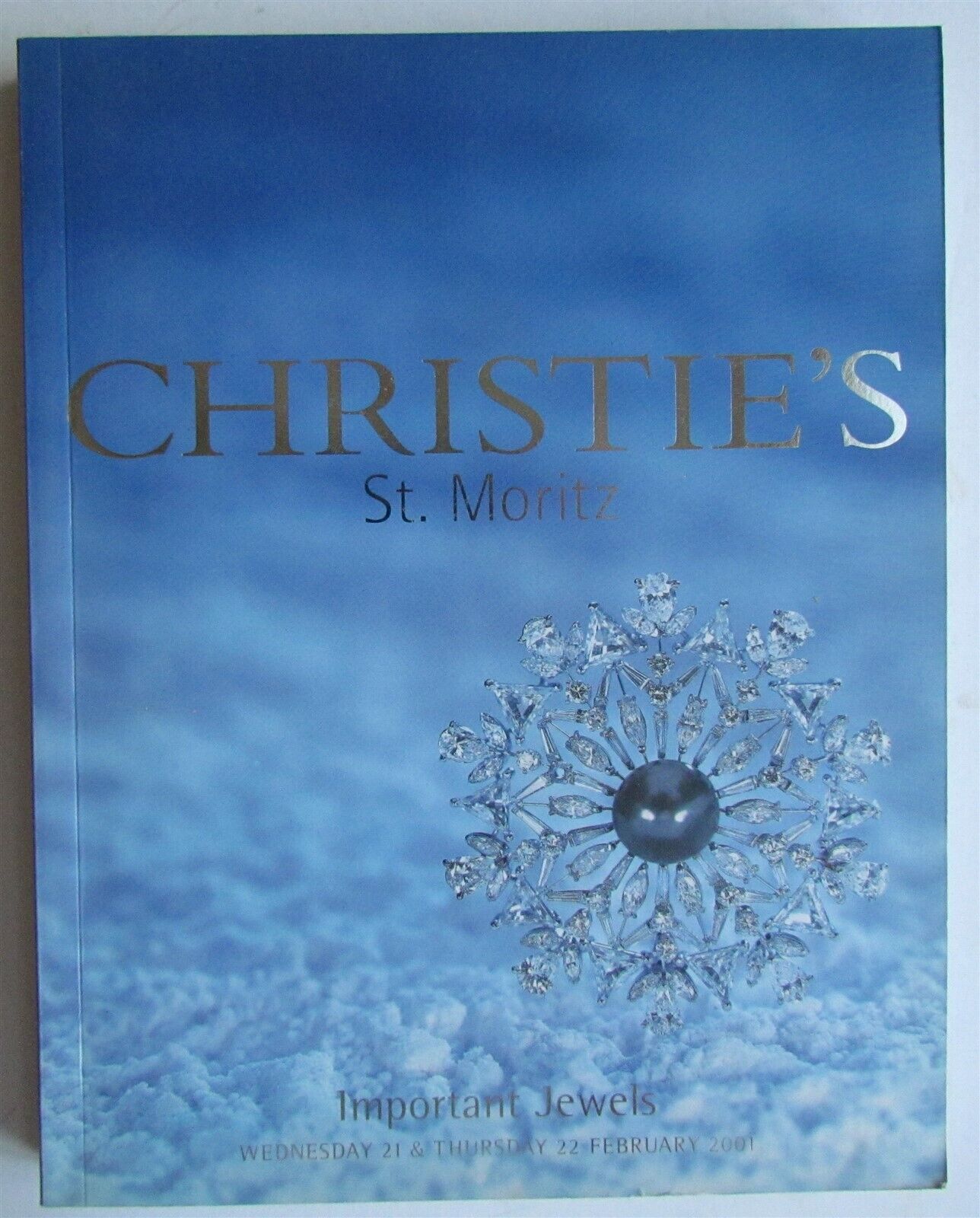 2001 IMPORTANT JEWELS CHRISTIE'S AUCTION CATALOG