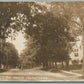 THOMASTON ME KNOX STREET ANTIQUE REAL PHOTO POSTCARD RPPC