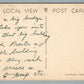 ELIZABETH NJ TO STATEN ISLAND GOETHALS BRIDGE ANTIQUE POSTCARD