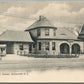 SOMERVILLE NJ RAILROAD STATION RAILWAY TRIN DEPOT ANTIQUE POSTCARD