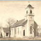 SELLERSVILLE BUCKS PA JERUSALEM LUTHERAN CHURCH ANTIQUE REAL PHOTO POSTCARD RPPC