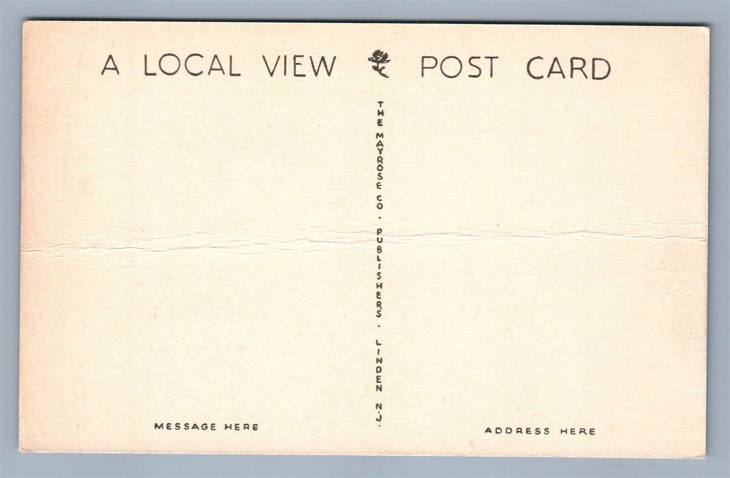 FLEMINGTON NJ SOLDIER'S MONUMENT VINTAGE POSTCARD
