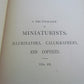 1887 BRADLEY'S DICTIONARY OF MINIATURISTS 3 volumes in English ANTIQUE