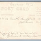 VENTNOR NJ SOUTH BUFFALO AVE. ANTIQUE REAL PHOTO POSTCARD RPPC