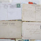 LOT of 13 VALENTINE EMBOSSED ANTIQUE POSTCARDS w/ BOYS GIRLS FLOWERS