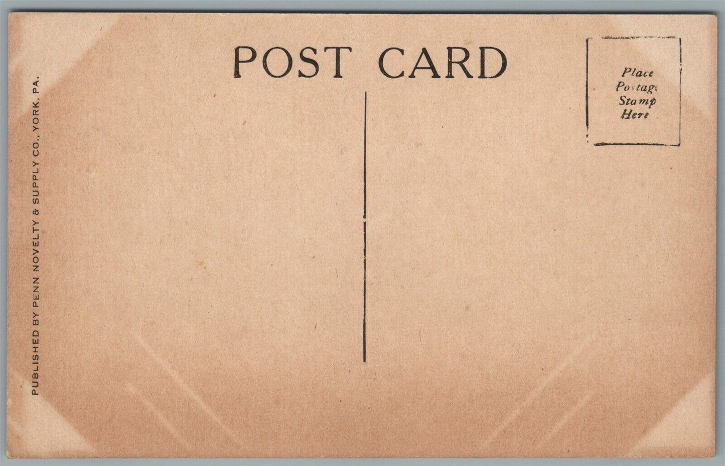 YORK PA POST OFFICE VOTE FOR CONGRESSMAN DANIEL LAFEAN ANTIQUE POSTCARD