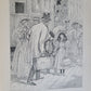 1895 TWO LITTLE PILGRIMS PROGRESS by FRANCES HODSON BURNETT antique ILLUSTRATED