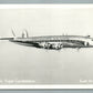 EASTERN AIRLINES PLANE VINTAGE REAL PHOTO POSTCARD RPPC EAL SUPER CONSTELLATION