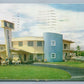 FORT LAUDERDALE FL STANSFIELD MOTOR HOTEL ADVERTISING VINTAGE POSTCARD