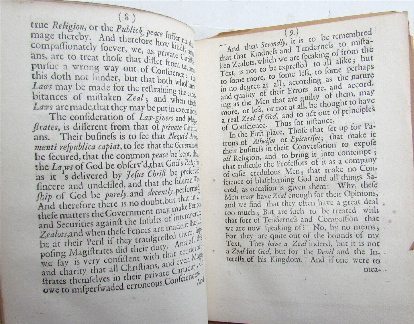 1691 SERMON PREACHED before LORDS ASSEMBLED in PARLIAMENT antique in ENGLISH