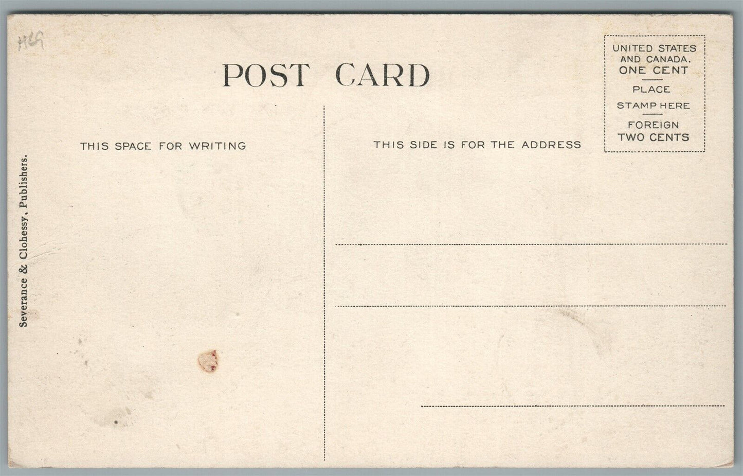 WAVERLY NY FULTON STREET ANTIQUE POSTCARD