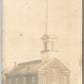 TINICUM BUCKS COUNTY PA CHRIST EV. CHURCH ANTIQUE REAL PHOTO POSTCARD RPPC