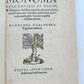 1545 MONOMA DAVID & GOLIAPH POEMS CHIA DAVIDIS ET GOLIAE antique RARE