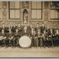 CHURCH ORCHESTRA ANTIQUE REAL PHOTO POSTCARD RPPC