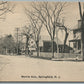SPRINGFIELD NJ MORRIS AVE. ANTIQUE POSTCARD