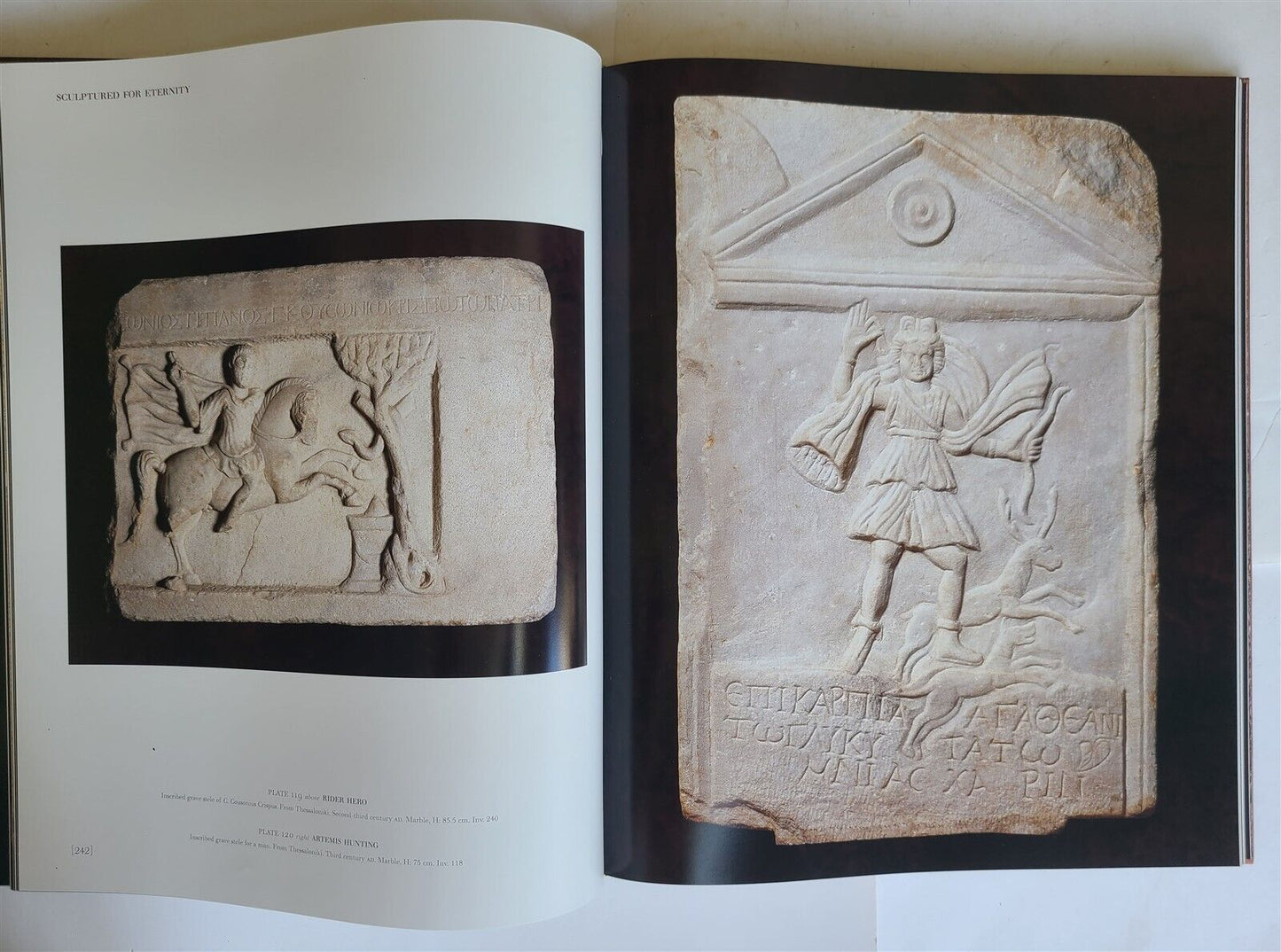 SCULPTURED FOR ETERNITY ART from Istanbul Museum ALBUM FOLIO ILLUSTRATED