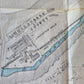 PLAN of TOWN of CLINTON MA antique 31.5 by 39.5"