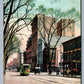 NEW HAVEN CT CHAPEL STREET ANTIQUE POSTCARD