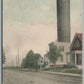 CINCINNATI OH WATER TOWER ST.BERNARD ANTIQUE POSTCARD