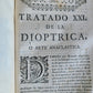 1727 MATHEMATICS in SPANISH Compendio mathematico antique METHEOROS OPTICA