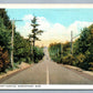 NEWBURYPORT TURNPIKE MA 1935 VINTAGE POSTCARD
