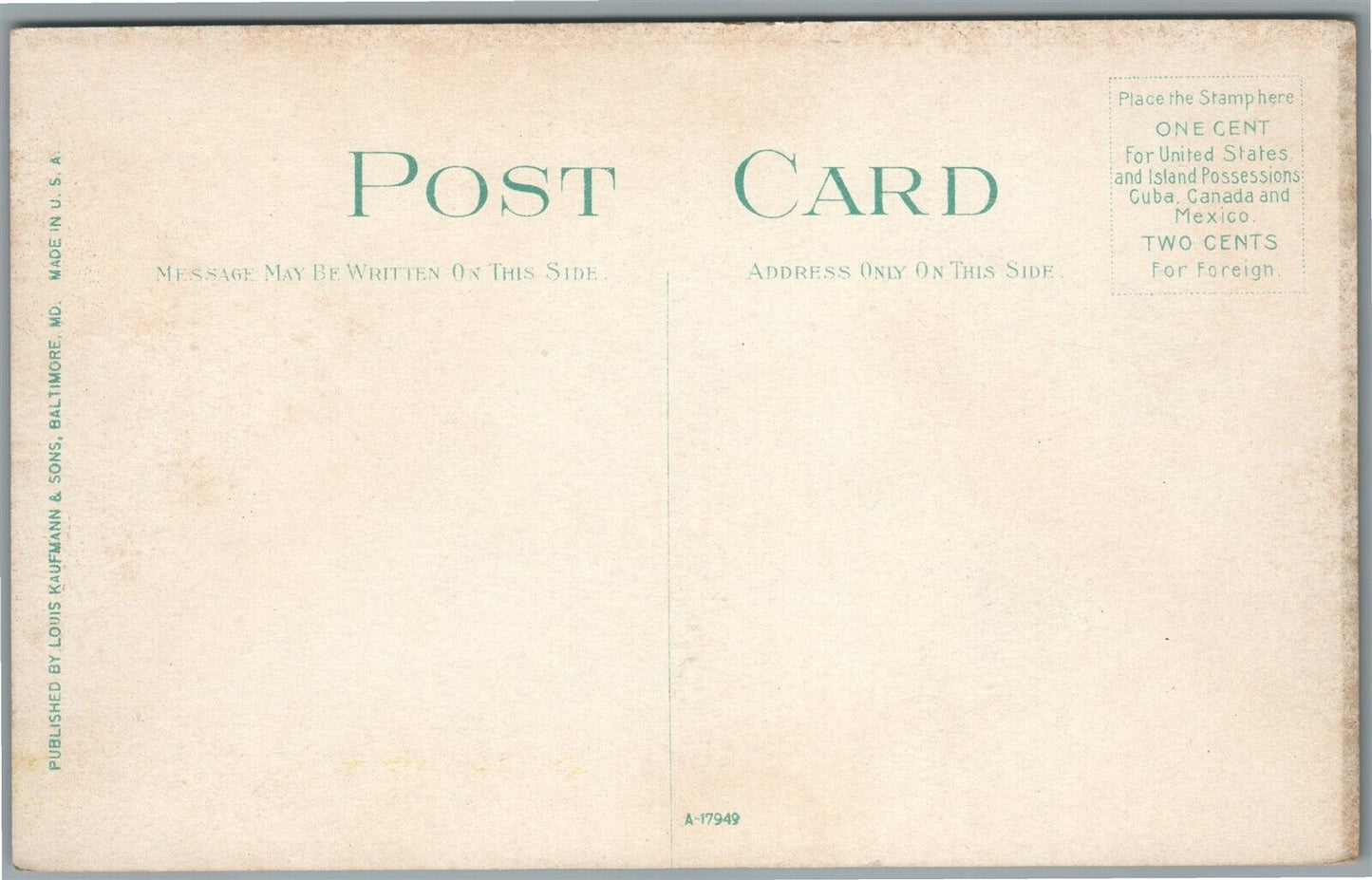 KENNETH SQUARE PA CEDARCROFT LODGE ANTIQUE POSTCARD