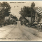 BROOKLYN PA YORKS FIRST CARNIVAL ANTIQUE REAL PHOTO POSTCARD RPPC