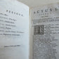 1705 Inter Arcades TYRRHI CREOPOLITAE TRAGOEDIAE J. Carpani VELLUM antique