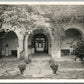 HONOLULU HI ACADEMY OF ARTS SPANISH COURT VINTAGE REAL PHOTO POSTCARD RPPC