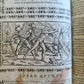 1676 LE METAMORFOSI by OVID ILLUSTRATED w/ woodcuts antique VELLUM BOUND