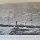 1892 THE ATLANTIC FERRY ITS SHIPS MEN & WORKING antique ILLUSTRATED Vellum bound