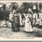 ALGERIA AFRIQUE DU NORD DANSE DES OULED-NAILS VINTAGE REAL PHOTO POSTCARD RPPC