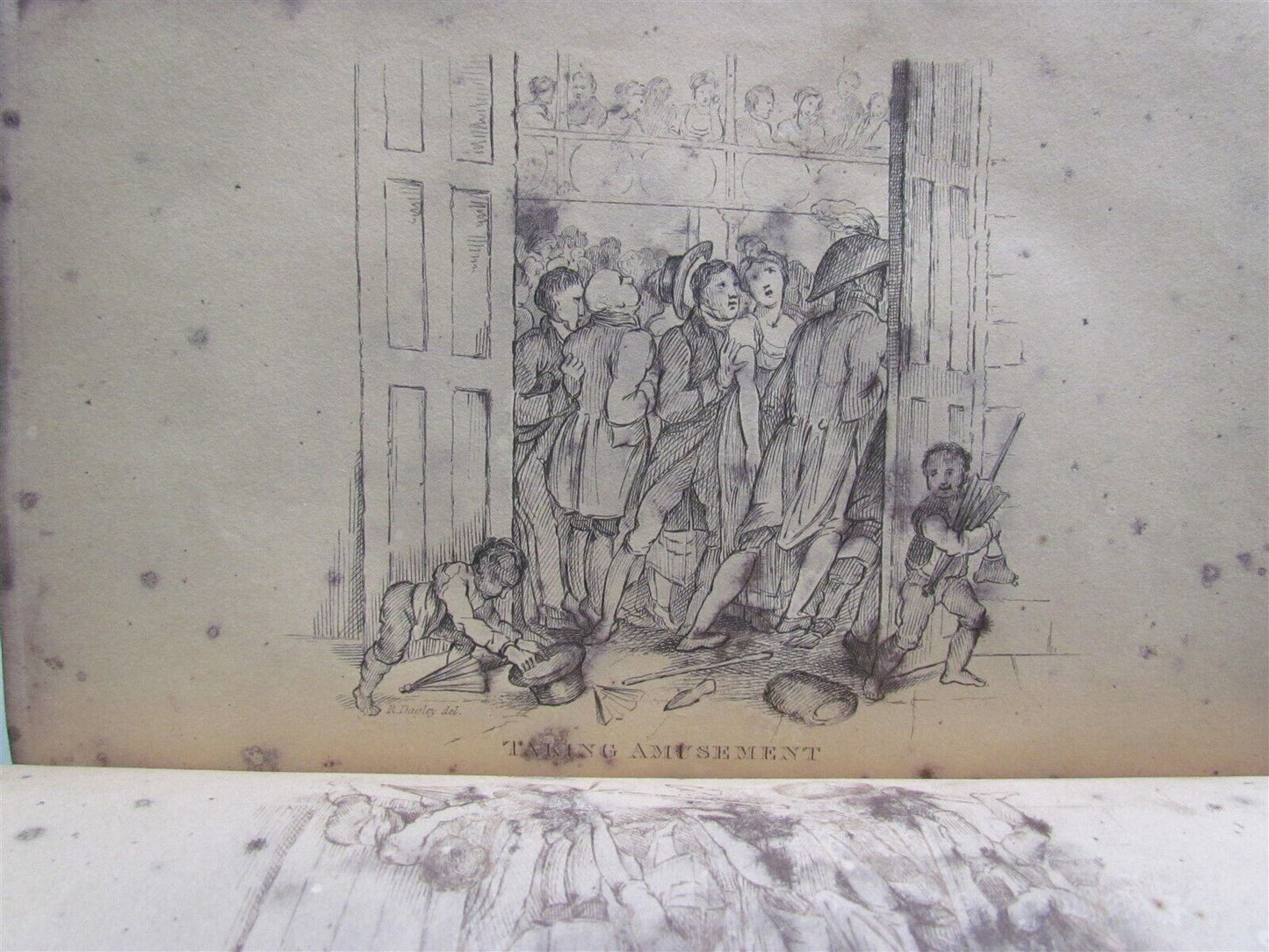 1821 TAKINGS or LIFE OF COLLEGIAN A POEM ILLUSTRATED 26 ETCHINGS antique 1st ED.