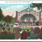 WILLIAMSPORT PA BAND SHELL BRANDON PARK ANTIQUE POSTCARD