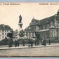 WARSZAWA POLAND POMNIK MICKIEWICZA ANTIQUE POSTCARD