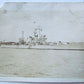 ANTIQUE RPPC REAL PHOTO POSTCARD USS NASHVILLE SHIP